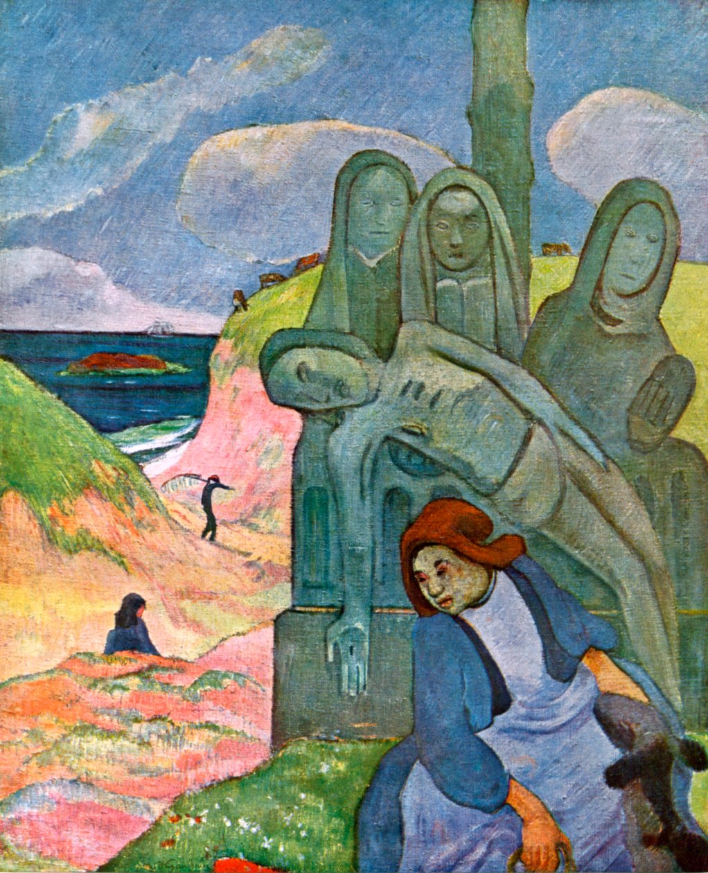 Gauguin: Le Christ Vert ou Calvaire Breton
