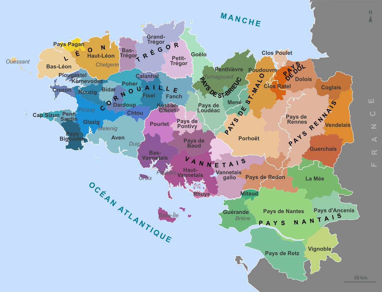les pays bretons