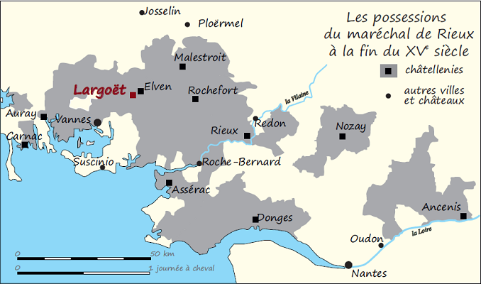 possessions du Maréchal de Rieux